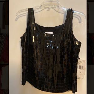 Rena Rowan black top- new with tags!